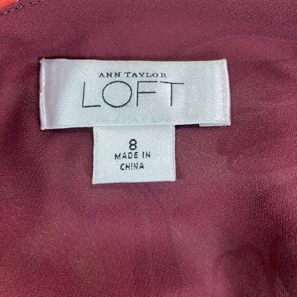 Loft Babydoll Slip Dress | 8 | Silk Blend Floral | Forest Fairy Whimsy Coquette - Picture 3 of 11